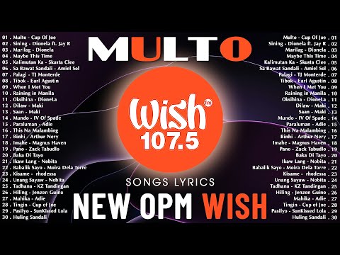 Wish 107.5 100 Best Songs From 2015 to 2025🎼Multo, Palagi, Blue, Dilaw - Maki🎧LIVE on Wish 107.5 Bus
