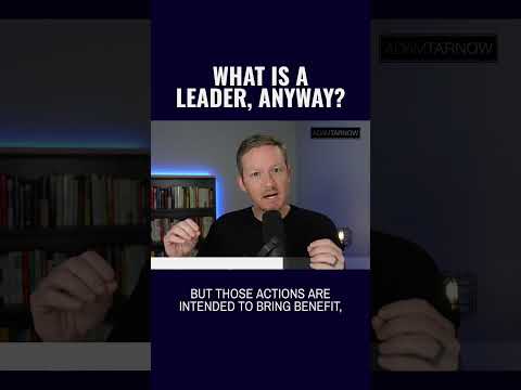 What is a leader, anyway? #shorts