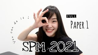 【ENG】 ADD MATHS REVISION | SPM 2021 (Paper 1) FULL