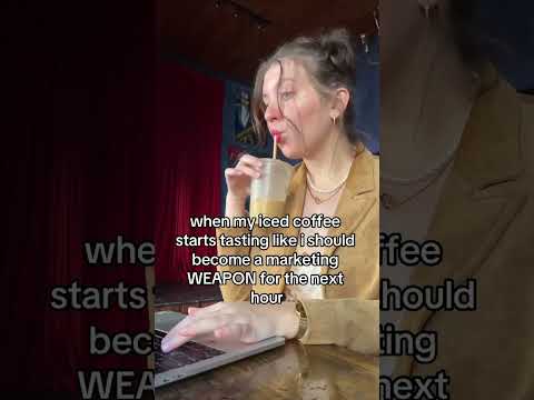 Iced Coffee + Marketing #officememes #funny