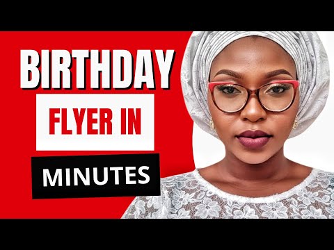 Birthday Vibes Only Flyer Design Tutorial | Step-by-Step PixelLab Guide
