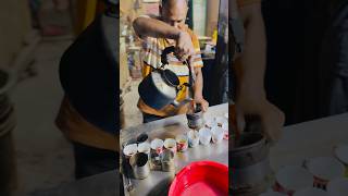 Amazing Tea Making Skills | Famous Chaiwala of Bangladesh #shorts #tranding #foodievai #tea