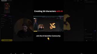 Creating 3d characters with AI #gamedev #ai #aigame