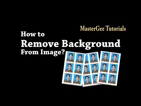 How to remove image in photoshop | How to remove photo background | photoshop tutorial Pakistani