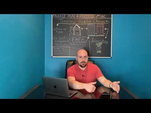 Fannie Mae and Freddie Mac Guideline Update Video