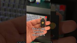 Iv seen way to many accounts get hacked so i bought this yubikey to prevent that. #tech #yubikey
