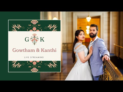 GOWTHAM WITH KANTHI | ENGAGEMENT LIVE STREAMING | 8-8-2024