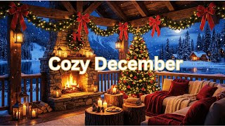 "Christmas Porch Ambience" | "Snowy Mountain Lake" | "Cozy Winter Fireplace "