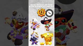 Which Brawler has this star power? #brawlers #brawlstars #quiz #supercellcreator #brawl #supercell
