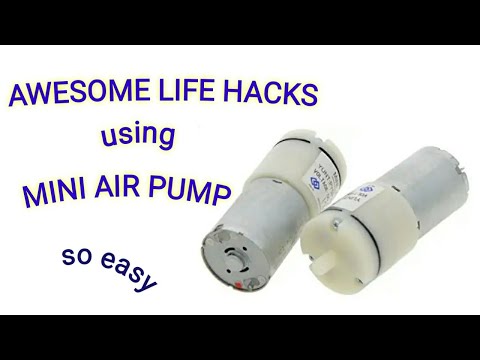 AWESOME LIFE HACKS USING AIR PUMP/Mr.khan's lab