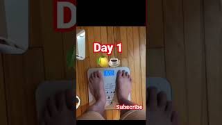 Coffee and lemon result after 7 days, #bellyfatloss #weightloss #7dayschallenge #diet#review