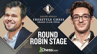 Freestyle Chess Grand Slam Final: Magnus, Hans, Levon, Arjun, Sindarov & More In Action!! RR Stage