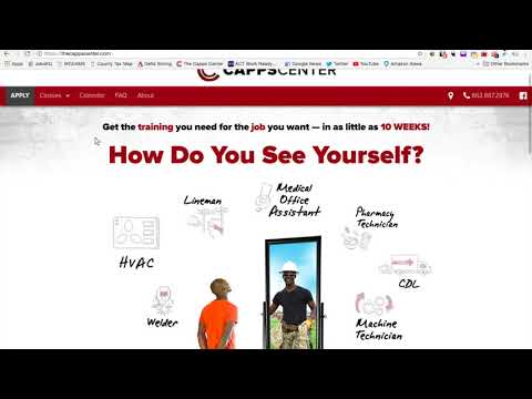 How to Sign Up to take ACT WorkKeys/NCRC in Washington County MS