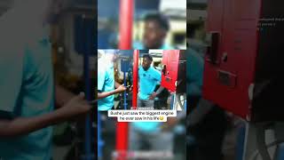 Bushe Saw The Biggest Engines He Ever Saw🚢 #explore #funny