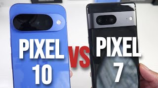 Google Pixel 7 VS Google Pixel 10! (Camera Comparison, PUBG & Display & Speed Test)