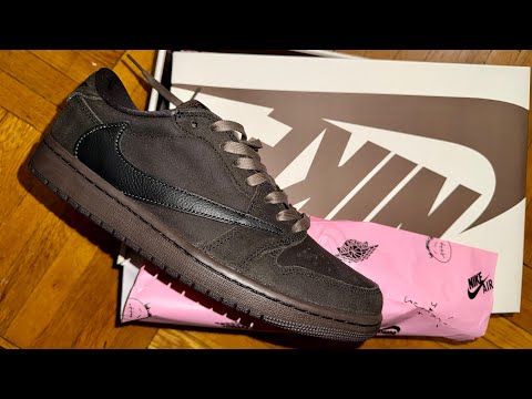 A Quick Look at the Travis Scott x Jordan Jordan 1 Retro Low OG SP Velvet Brown #travisscott