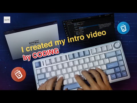 ASMR Coding | Logo Animation with HTML CSS