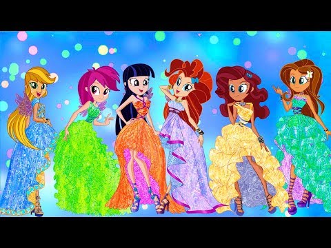 My Little Pony MLP Equestria Girls Transforms Into WINX CLUB