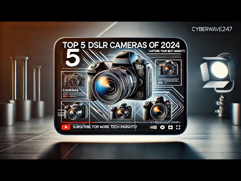 📷 Top 5 Best DSLR Cameras on  Amazon in 2024! 📷