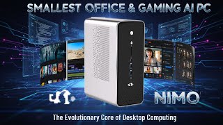 Meet the NIMO AI Mini PC with AMD Ryzen AI Max+ 395, 128GB Quad-Channel RAM & 2TB SSD! #nimo