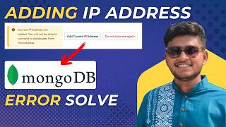 How to Add IP Address in Atlas | MongoDB Atlas IP Address Error Fix