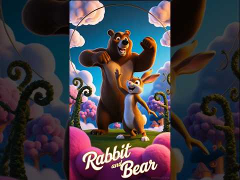 "🐇🏁 The Hilarious Race: Rabbit vs. Wolf 🐺😂"