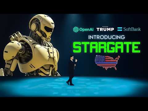 The Biggest AI Project Ever "STARGATE" By OpenAI, SoftBank & Trump SHOCKED AMERICA!