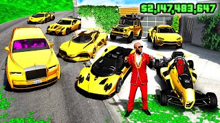 Collecting MAXILLIONAIRE CARS in GTA 5!