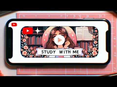 1 HOUR STUDY WITH ME | Background noise, NO MUSIC | 50-10 POMODORO