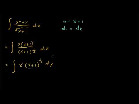 Integration with U-Substitution (Calculus)
