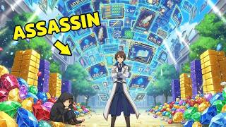 ASSASSIN Refused To Be Famous And Built A BROKEN SYSTEM That Generates INFINITE SKILLS - Manga Recap