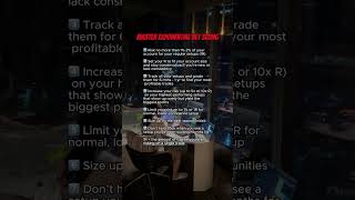 Mastering exponential bet sizing is the 🔑 to mastering trading