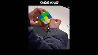 Yiheng wang Solving 3x3 Rubik's cube In Slow Motion #rubikscube #viral #shorts | the cubicle