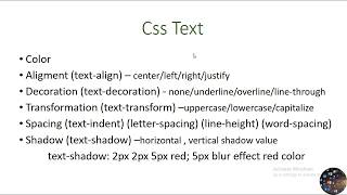 CSS :: CSS Text  || Nepali language