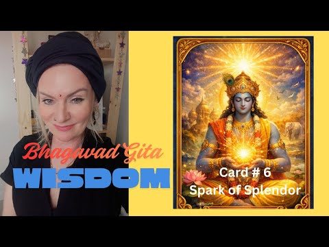 Finding the Divine in Everyday Life  |  Bhagavad Gita Teachings & Wisdom Cards