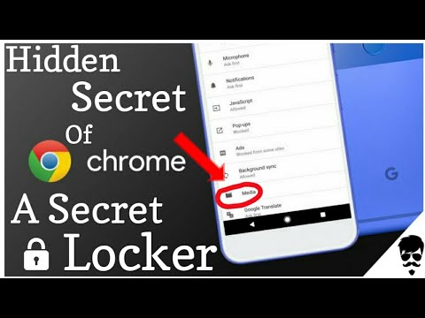 Hidden Secret of Chrome A Secret locker inside 🔥🔥