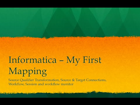 Source Qualifier Transformation - First Mapping