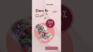 Sweet Candy Faceless Ad Mockup | Affordable Design Starting at R300!