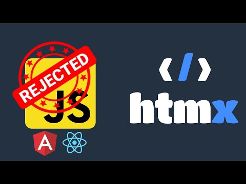 HTMX: Develop modern frontends using just HTML. No more JavaScript!!!