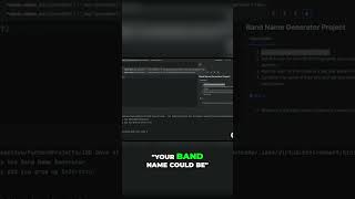 Python Band Name Generator: Code a Fun Project!