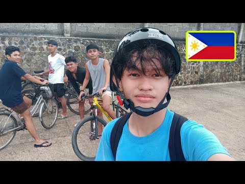 GIVING 500₱ TO WHOEVER WINS THE RACE (BICYCLE RACING)
