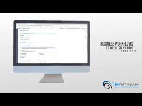 TekStream eSignature Solution