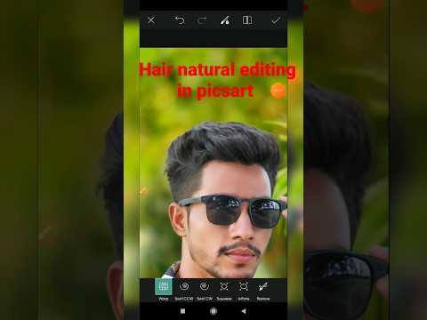 Hair natural editing in picsart 🔥#picsart #hairedit #youtubeshorts #viralshort