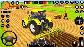Modern Tractor Farming Driving Simulator 3D - New Tractor Games - Android Gameplay