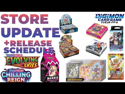 NEW CARD SHOP UPDATE | UPCOMING RELEASES!! | HOW TO PRE-ORDER!