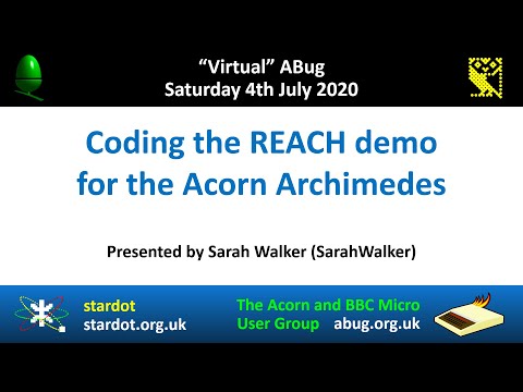 ABug 05: Coding the REACH demo for the Acorn Archimedes (Sarah Walker) Megademo RISC OS A5000