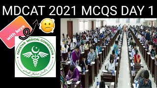 mdcat 2021 mcqs|| #mdcatday1 || August 30 mdcat