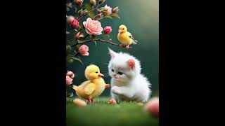 Cute Cat What's Going #enchanted #fantasyworld #mysticalvibes #viralvideo #viral