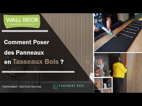 How to Easily Install Wooden Batten Panels and Create an Acoustic & Soundproof Wall!