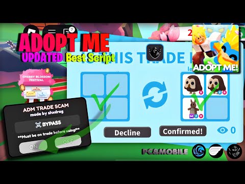 [LATEST] ADOPT ME TRADE SCÁM SCRIPT | FREEZE TRADE,FORCE ACCEPT,STÉAL PETS | NEW UPDATE! (PASTEBIN)